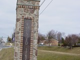 Public Entrance Stone Pier