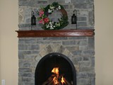 Stone Fireplace