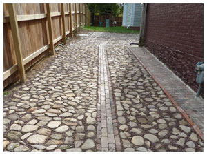 Masonry landscape Driveways & Sidewalks